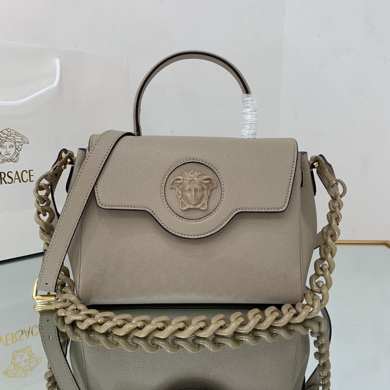 Versace Chain Handbags DBF1039 Milk Tea